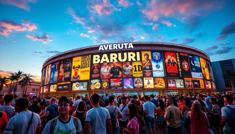 Programação Atualizada de Eventos na Arena Barueri